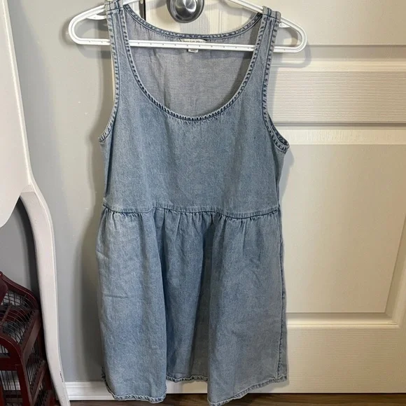 American Eagle Outfitters Light Blue Mini Dress - Picture 3 of 5